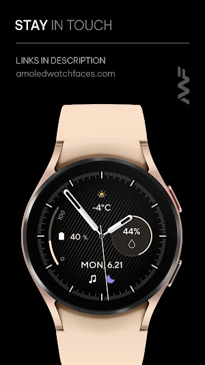 Awf UX Analog - watch face screenshot 3