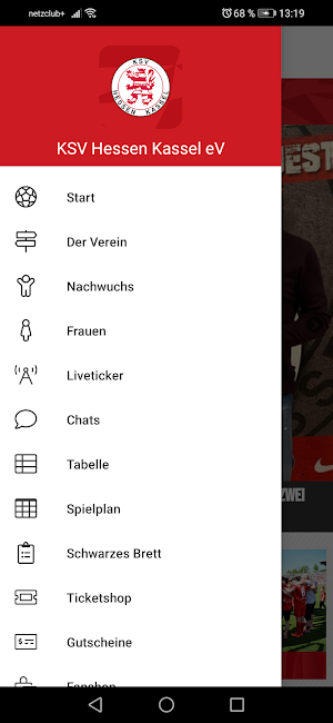 KSV Hessen Kassel e.V. Screenshot 2
