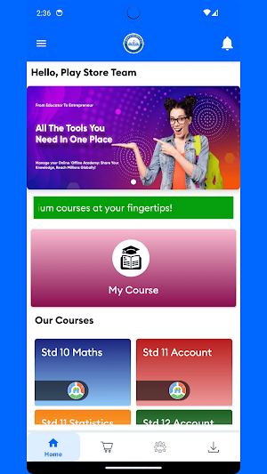 Ayesha Coaching Class Screenshot 1