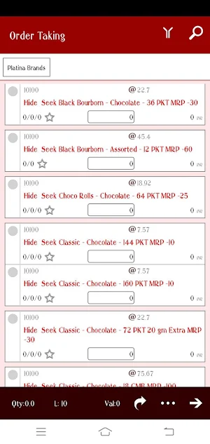 UAT: XnappSales Parle Supervisor Screenshot 1