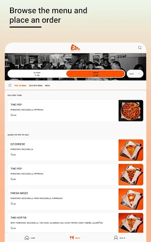 EZPZ Pizza & Soft-serve Screenshot 1
