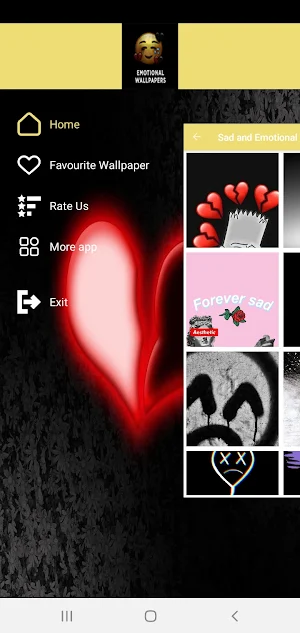 Sad and Emotional Wallpapers Screenshot 0