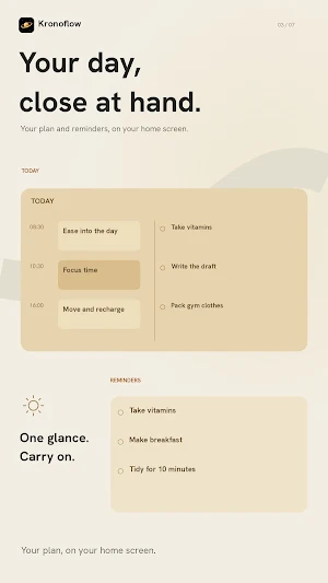 Kronoflow: Daily Planner Screenshot 2