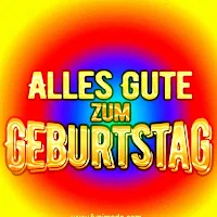 Alles Gute zum Geburtstag