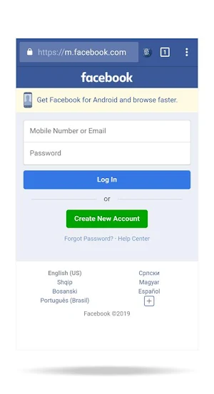 Privacy Browser Screenshot 2
