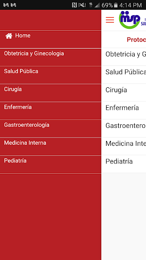 Protocolos de Atención DR MoH Screenshot 2