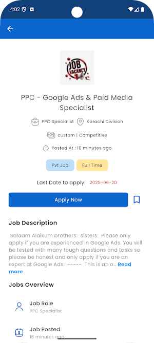 iwork4sindh Screenshot 3