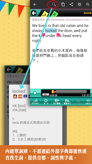 常春藤英文讀本 01 頑童流浪記 Screenshot 3