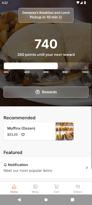 Dempsey's Breakfast and Lunch Screenshot 0