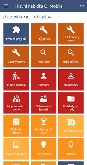 QI Mobile ERP Screenshot 1