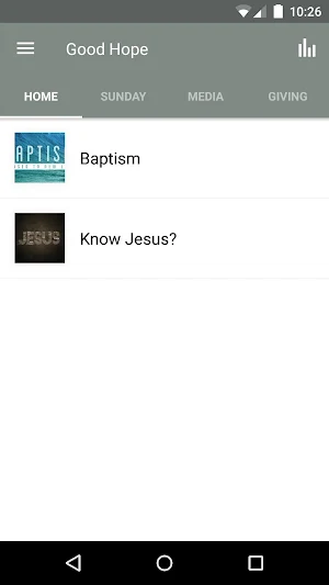 Good Hope Baptist Church Iva Screenshot 0