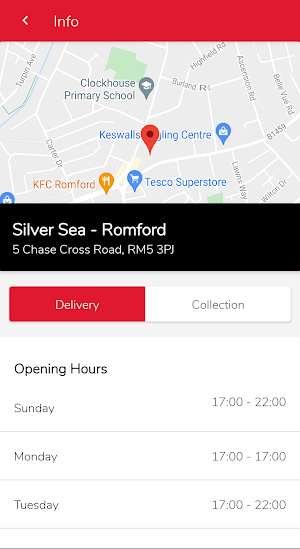 Silver Sea Chinese Takeaway Screenshot 3