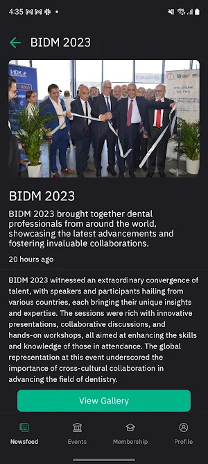 Lebanese Dental Association Screenshot 1