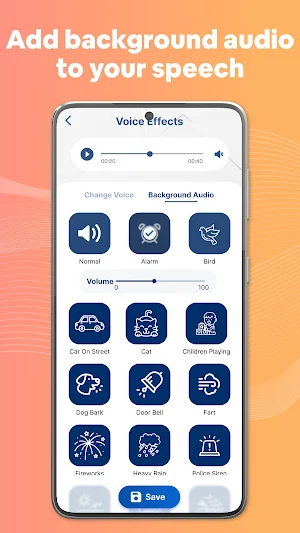 Voice Changer by Sound Effects Screenshot 2
