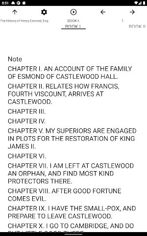 Book, The History of Henry Esm Screenshot 3