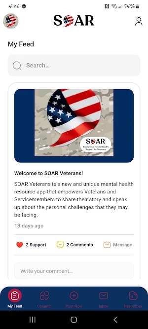 SOAR Veterans Screenshot 0