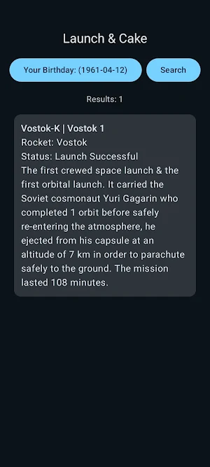 Launch and Cake Screenshot 1