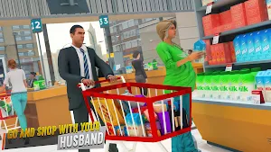 Pregnant Mother Simulator: Happy Virtual Family 3D Screenshot 3
