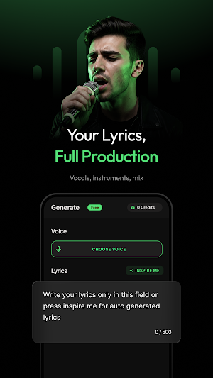 Melodize: AI Music Generator Screenshot 2