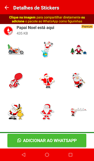 Figurinhas de Natal e Ano Novo - WAStickerApps Screenshot 3