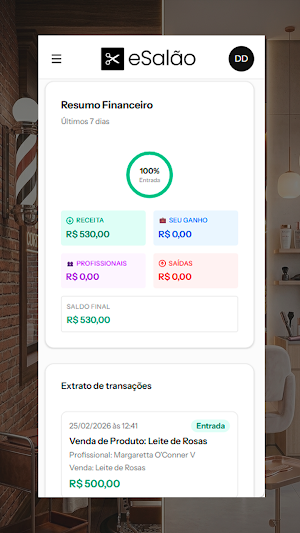 eSalão: Gerencie seu negócio Screenshot 3