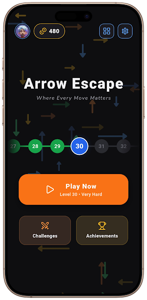 Arrow Escape: Puzzle Game Screenshot 0