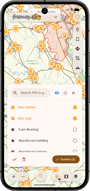Freemap Screenshot 3