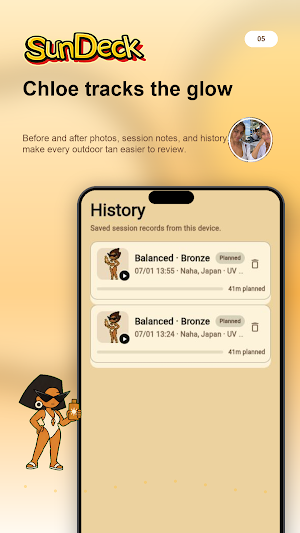 SunDeck Outdoor Tanning Guide Screenshot 3