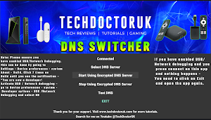 TDUK DNS Switcher Screenshot 1