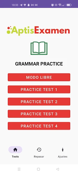 English B2 Aptis (Grammar) Screenshot 3