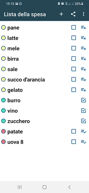 Shopping List Screenshot 3