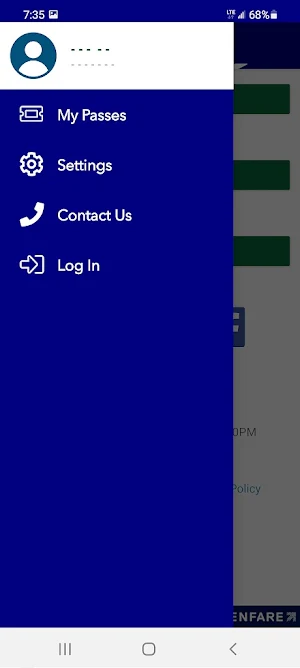 GBM E-Fare Screenshot 1