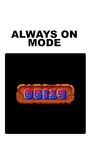 Animated Pixel Flame WatchFace Screenshot 3
