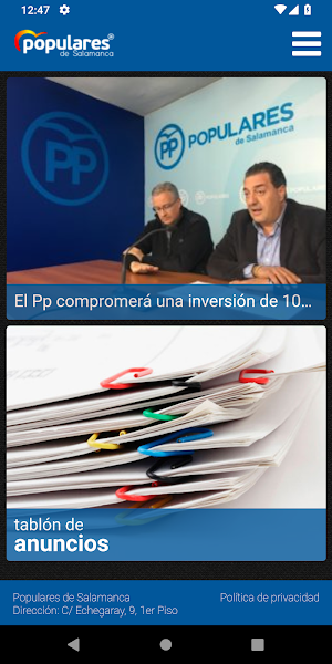 Populares de Salamanca Screenshot 0