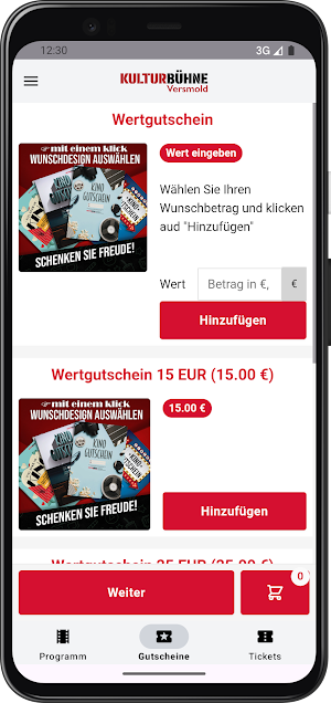 Kulturbühne Versmold Screenshot 1