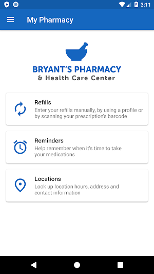 Bryant's Pharmacy & Healthcare Screenshot 0