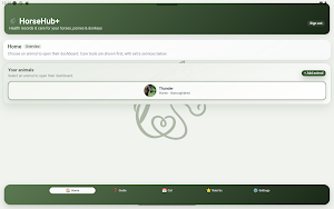 HorseHub+: Horse Care & Health Screenshot 1
