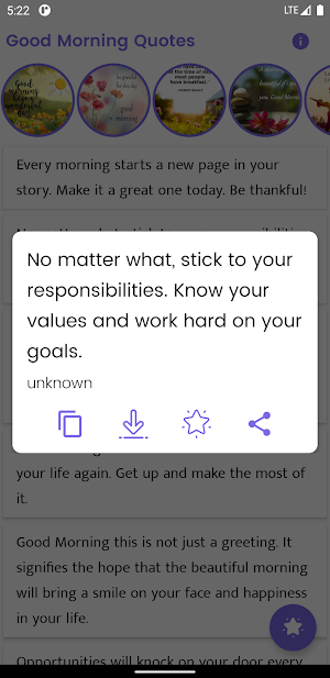 Good Morning Quotes and Saying Screenshot 1