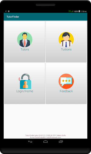 Tutor Finder Screenshot 0
