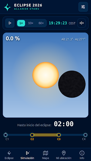 Eclipse 2026 · Allande Stars Screenshot 3