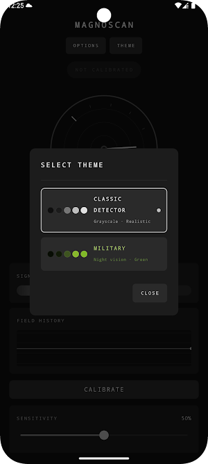 Metal Detector PRO - MagnoSCAN Screenshot 2