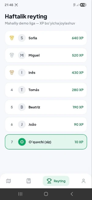 Portugal tili darslari Screenshot 3