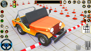 Toon Car Parking 3D: Car Games Screenshot 1
