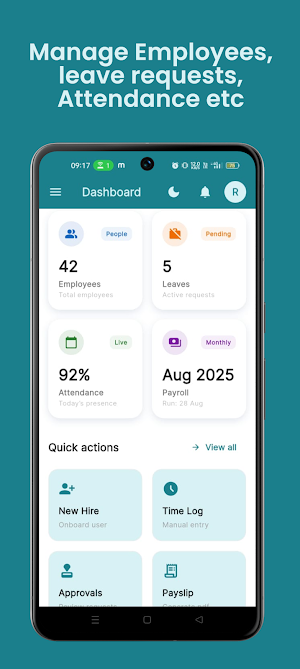 EmployHub Screenshot 1