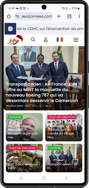 Haurizon News Screenshot 2