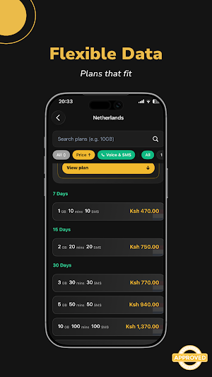 Kwetu Esim Screenshot 3