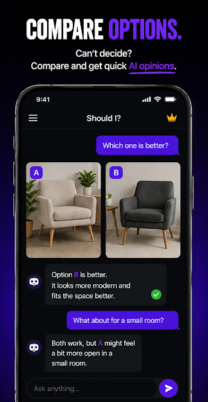 Should I? – AI Decision Maker Screenshot 2