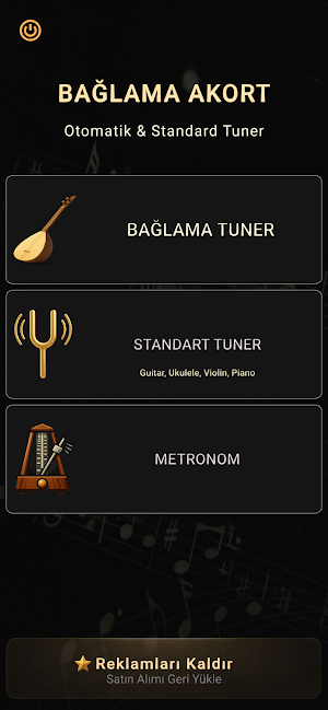Baglama Tuner: Saz & Guitar Screenshot 0