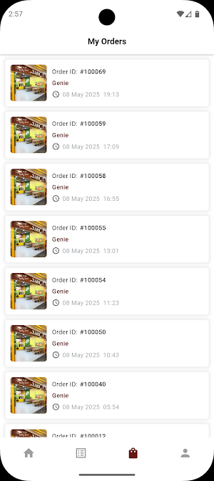 ZahirFood Delivery Screenshot 3
