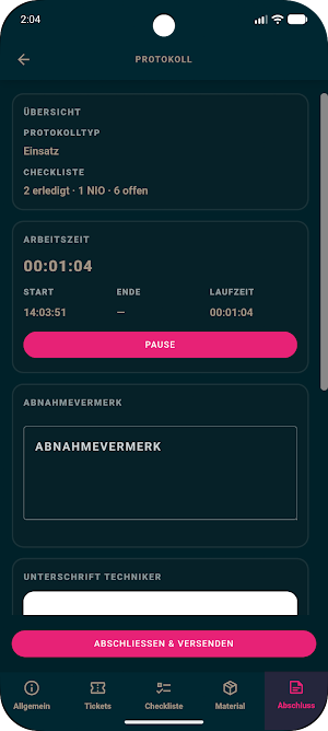 CORE go Screenshot 2